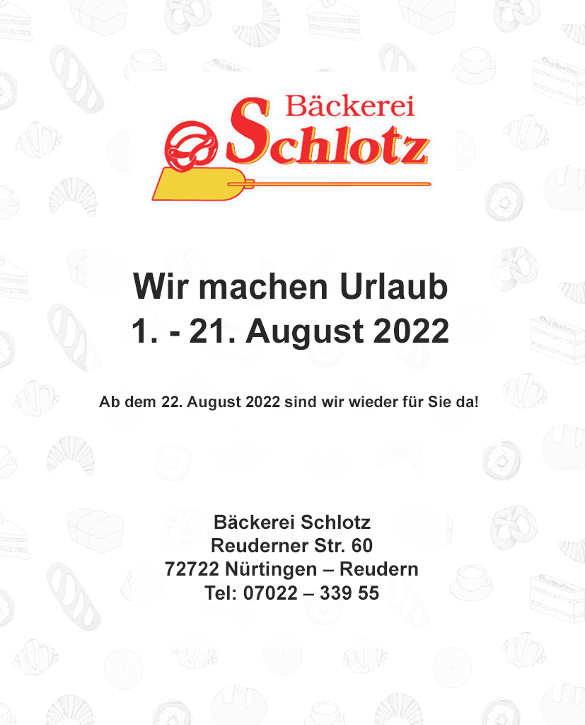 Schlotz-Urlaub